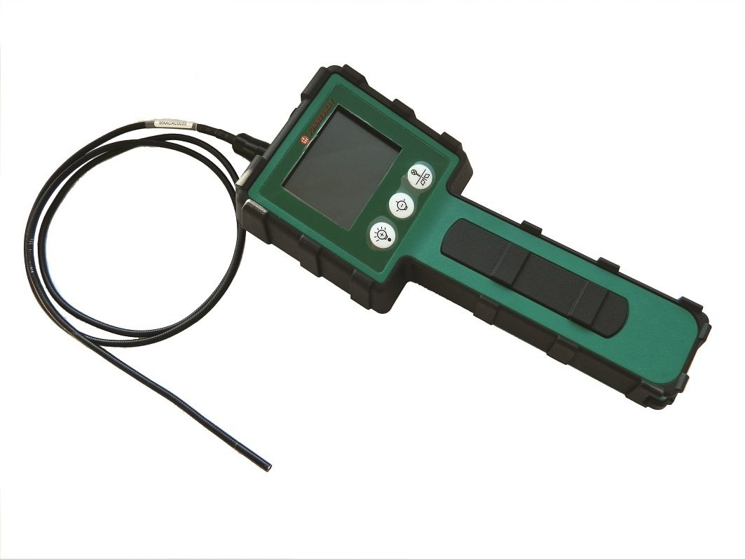 Inspekční endoskop s kamerou a monitorem