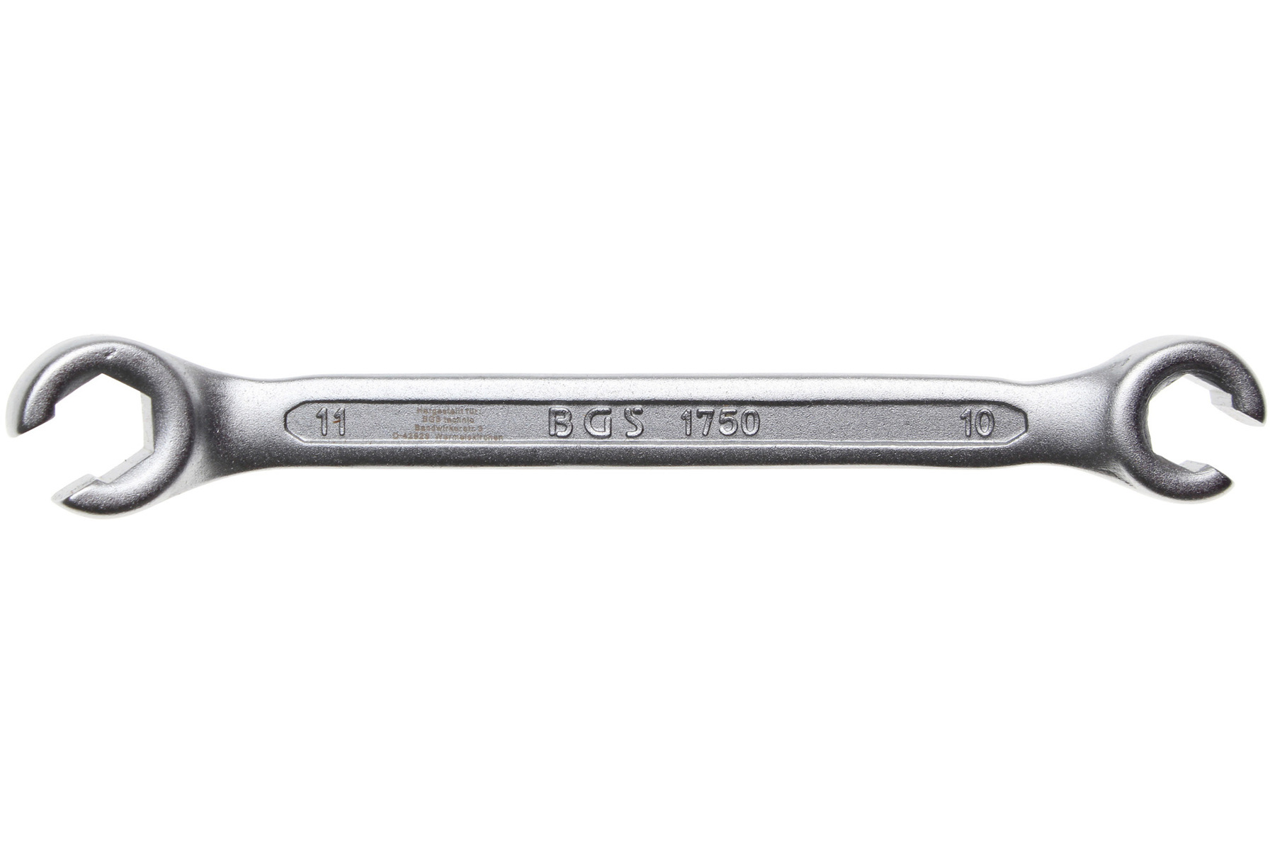 Klíč na převlečné matice 10 x 11 mm- BGS 1750
