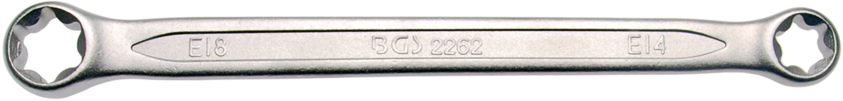 Klíč očkový pro E-profil E14xE18 BGS