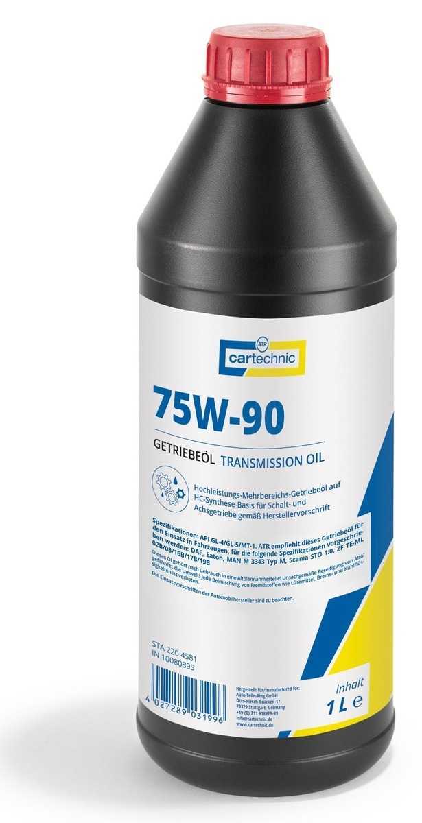 Převodový olej 75W-90 pro velmi namáhané převodovky