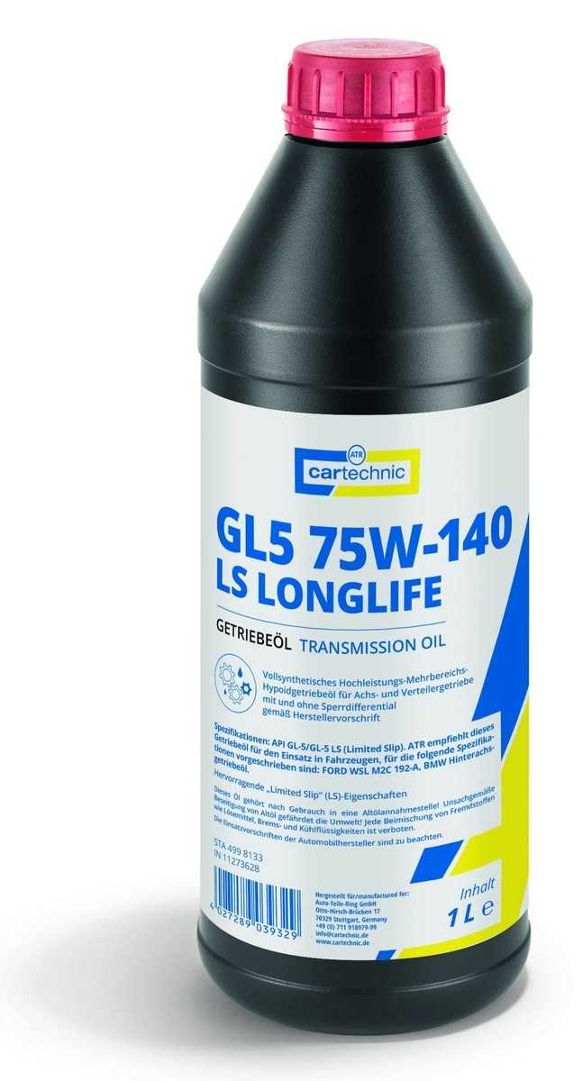 Převodový olej GL5 75W-140 LS Longlife